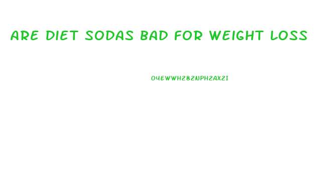 Are Diet Sodas Bad For Weight Loss