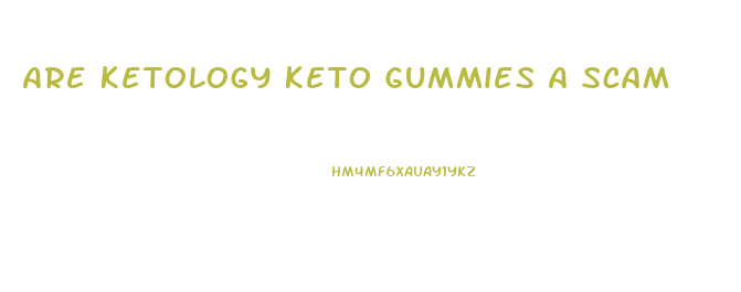 Are Ketology Keto Gummies A Scam