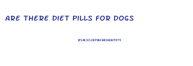 Are There Diet Pills For Dogs