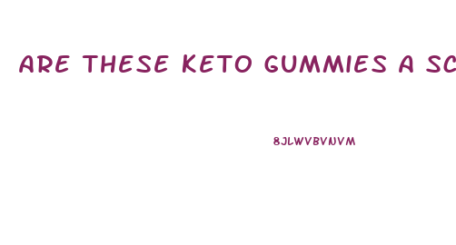 Are These Keto Gummies A Scam
