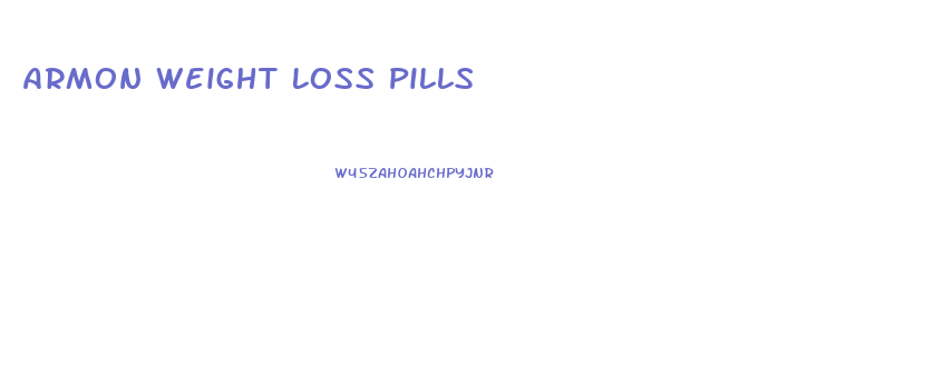 Armon Weight Loss Pills