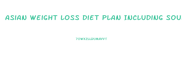 Asian Weight Loss Diet Plan Including Soups