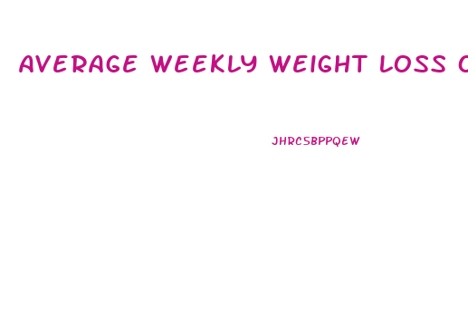 Average Weekly Weight Loss On Liquid Diet