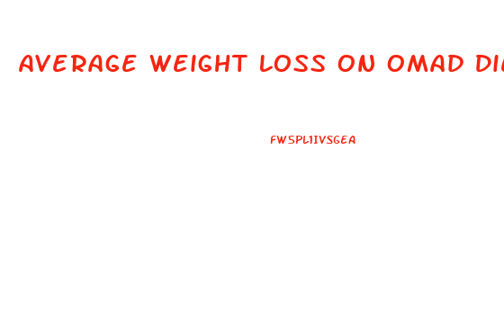 Average Weight Loss On Omad Diet