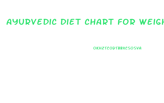 Ayurvedic Diet Chart For Weight Loss Pdf