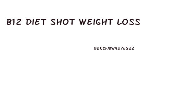 B12 Diet Shot Weight Loss