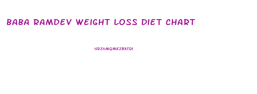 Baba Ramdev Weight Loss Diet Chart