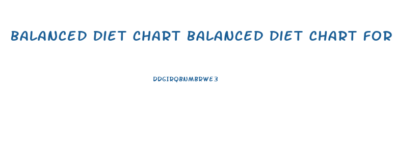 Balanced Diet Chart Balanced Diet Chart For Weight Loss