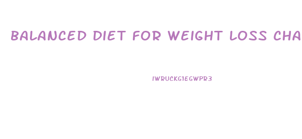 Balanced Diet For Weight Loss Chart