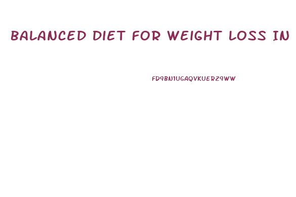 Balanced Diet For Weight Loss In Bangla