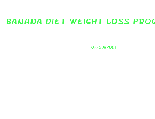 Banana Diet Weight Loss Program
