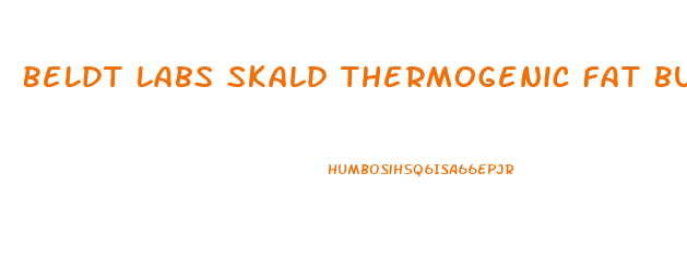 Beldt Labs Skald Thermogenic Fat Burner Weight Loss Pills