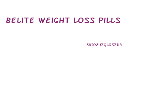 Belite Weight Loss Pills