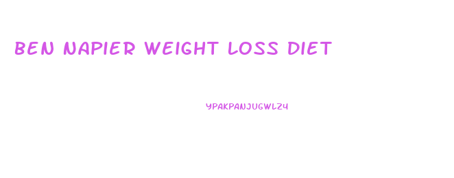 Ben Napier Weight Loss Diet