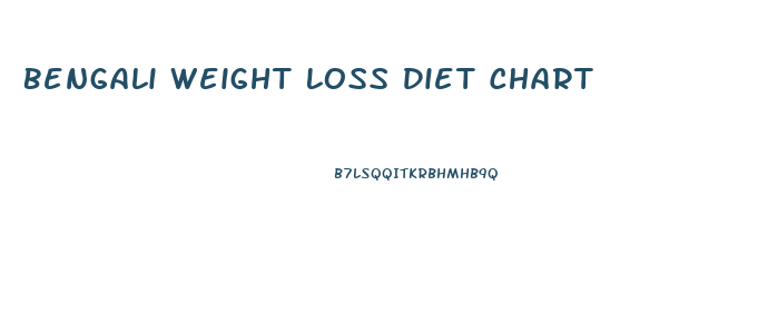 Bengali Weight Loss Diet Chart