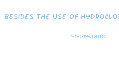 Besides The Use Of Hydroclorizide Pills What Exersise Could Help Lose Weight