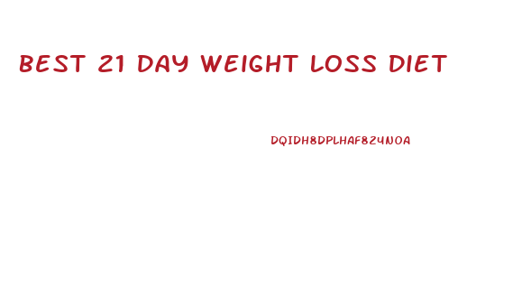 Best 21 Day Weight Loss Diet