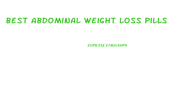 Best Abdominal Weight Loss Pills