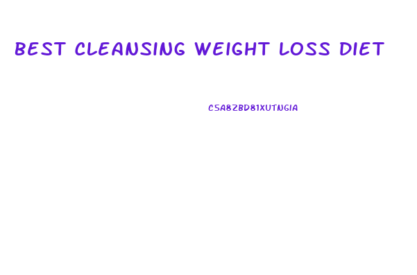 Best Cleansing Weight Loss Diet