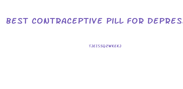 Best Contraceptive Pill For Depression And Weight Loss