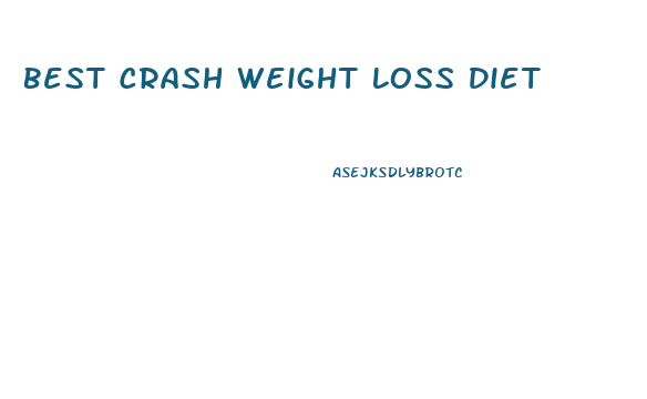 Best Crash Weight Loss Diet