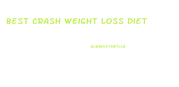Best Crash Weight Loss Diet