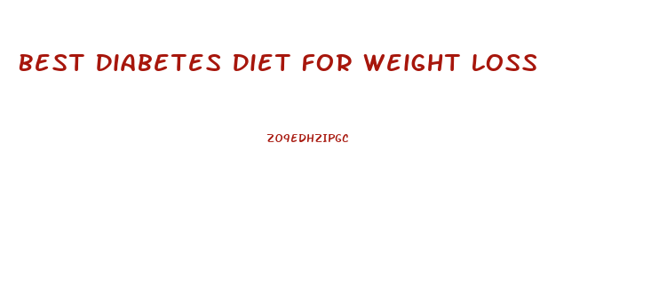 Best Diabetes Diet For Weight Loss