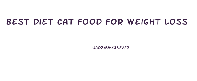 Best Diet Cat Food For Weight Loss