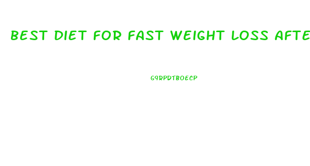 Best Diet For Fast Weight Loss After Pregnancy
