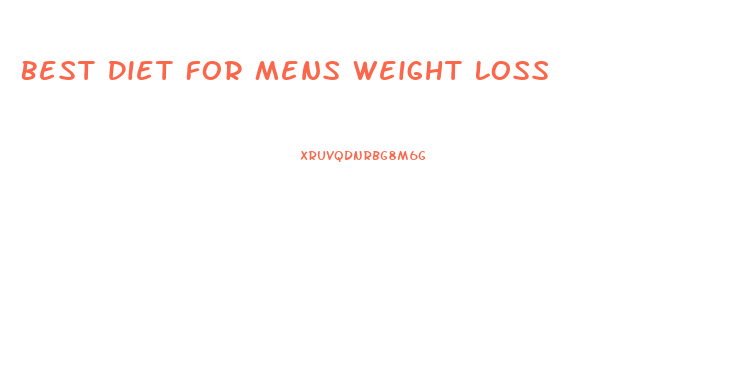 Best Diet For Mens Weight Loss