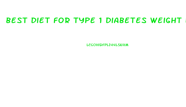 Best Diet For Type 1 Diabetes Weight Loss