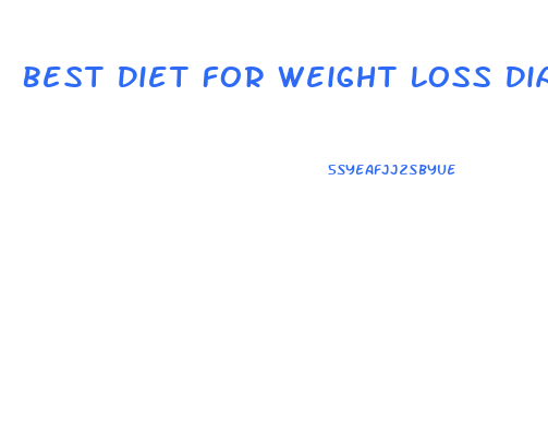 Best Diet For Weight Loss Diabetes
