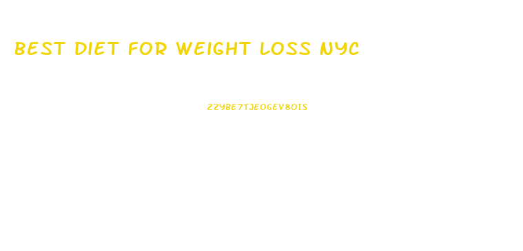 Best Diet For Weight Loss Nyc