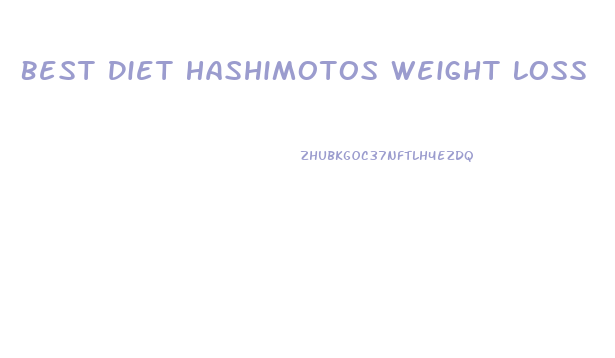 Best Diet Hashimotos Weight Loss