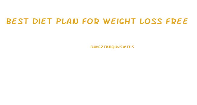 Best Diet Plan For Weight Loss Free