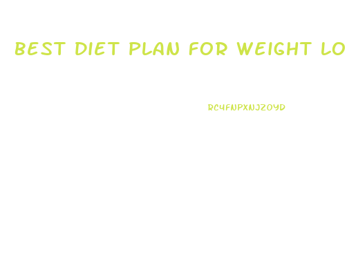 Best Diet Plan For Weight Loss In 1 Month