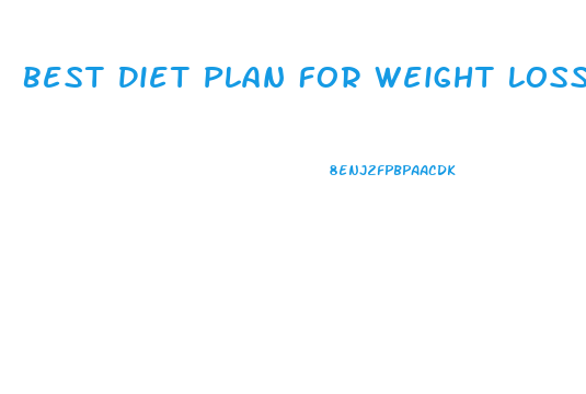 Best Diet Plan For Weight Loss Pdf