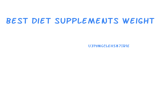 Best Diet Supplements Weight Loss Reviews