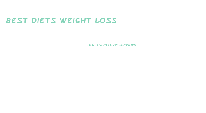 Best Diets Weight Loss