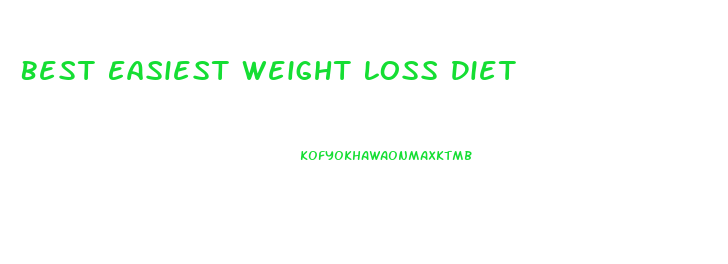 Best Easiest Weight Loss Diet