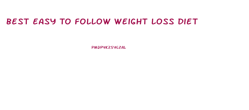 Best Easy To Follow Weight Loss Diet
