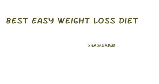 Best Easy Weight Loss Diet