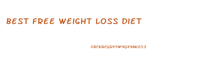 Best Free Weight Loss Diet