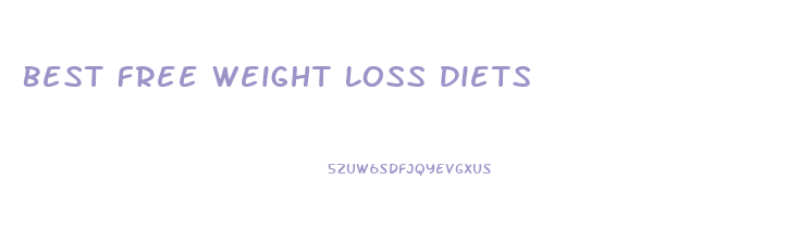 Best Free Weight Loss Diets