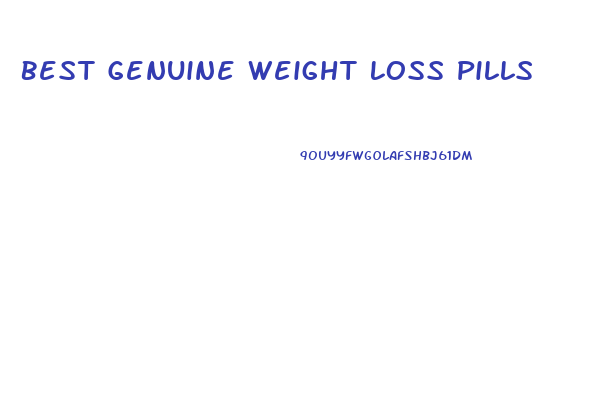 Best Genuine Weight Loss Pills