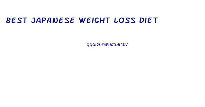 Best Japanese Weight Loss Diet