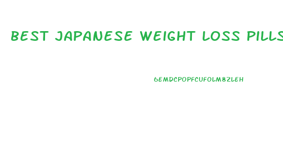 Best Japanese Weight Loss Pills