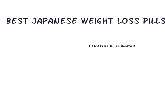 Best Japanese Weight Loss Pills