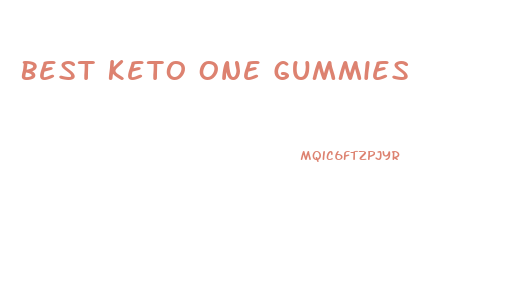 Best Keto One Gummies