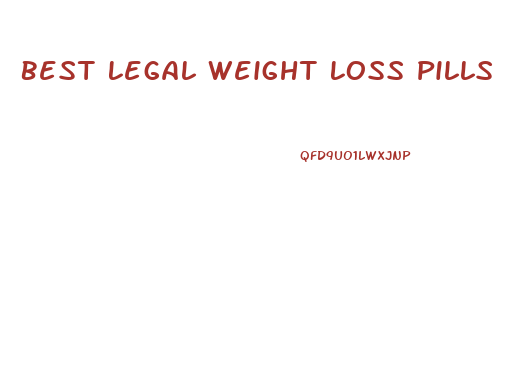 Best Legal Weight Loss Pills